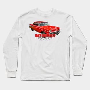 1957 Chevrolet Bel Air 2 Door Hardtop Long Sleeve T-Shirt